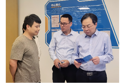 浙江工業(yè)大學(xué)信息工程學(xué)院黃新敏書記一行蒞臨研究院走訪調(diào)研